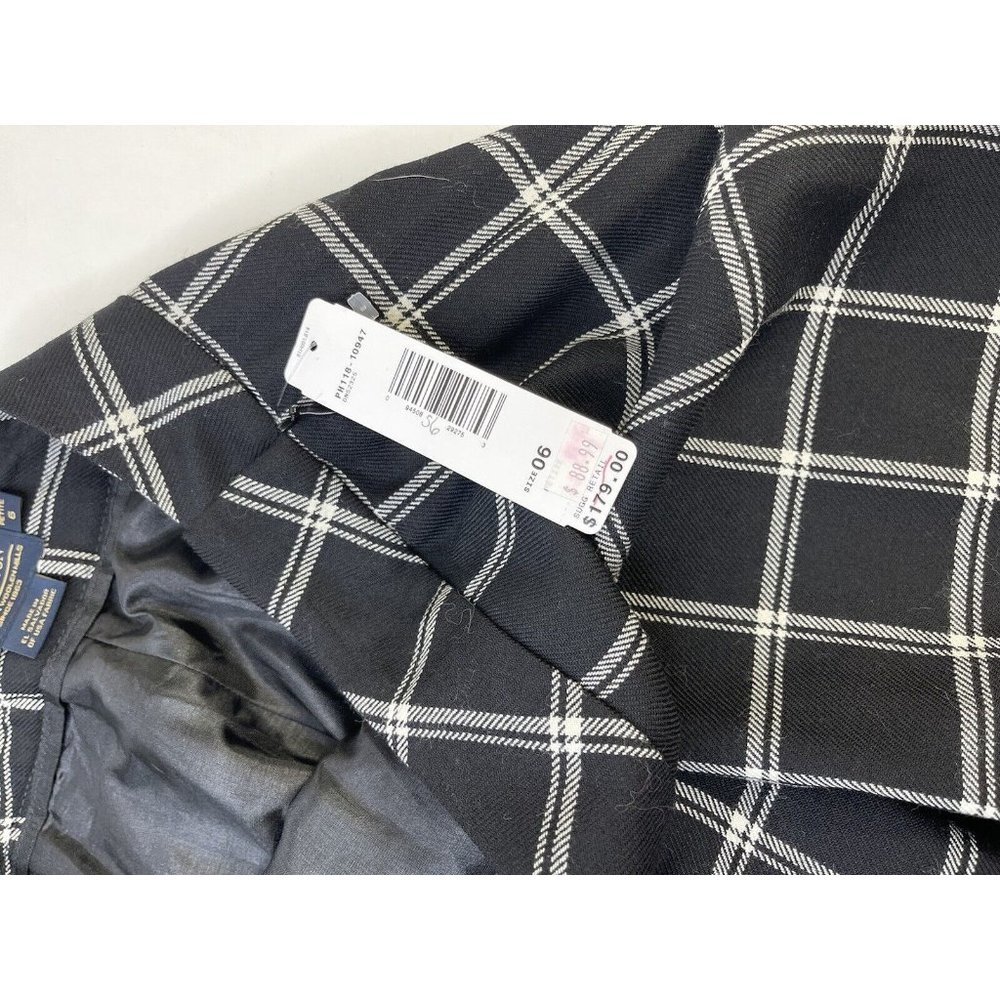 New Pendleton Wool Darcy Windowpane Plaid Trouser… - image 5